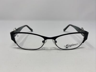 MILLEFIORI EYEGLASSES FRAME FARFALLA BKTR 51-16-135 BLACK BROWN FULL RIM 8260