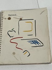 1984 Apple MACINTOSH Original MANUAL M1500 Spiral Bound
