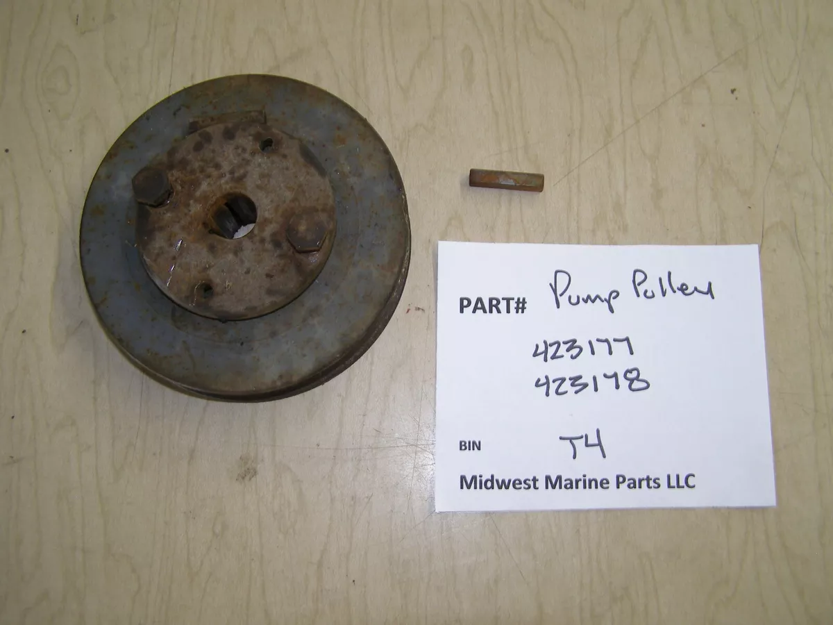 423177 423178 ENCORE Z42 LAWN MOWER MODEL 42B350Z PUMP PULLEY T4