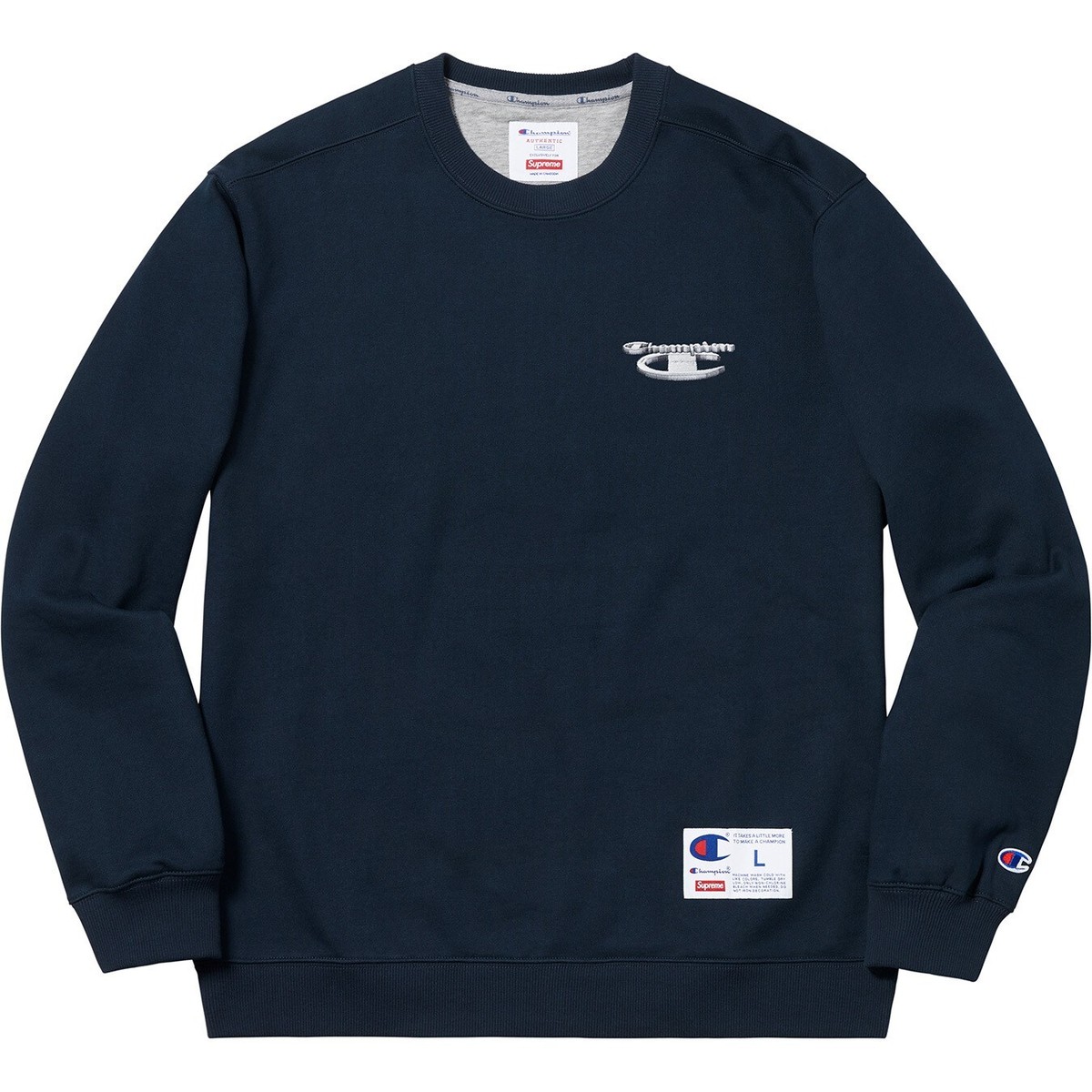Supreme champion 3d metallic crewneck