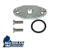 ICT Billet LS1 1/8"npt Turbo Oil Supply/Gauge Port Adapter fits LS based engines