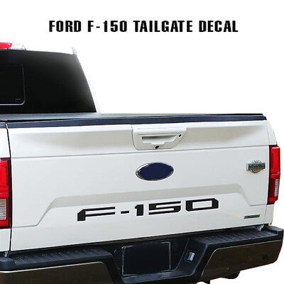 Ford F150 2018 Tailgate Inserts Decals Letters Indent Stickers Vinyl-Cut 2019