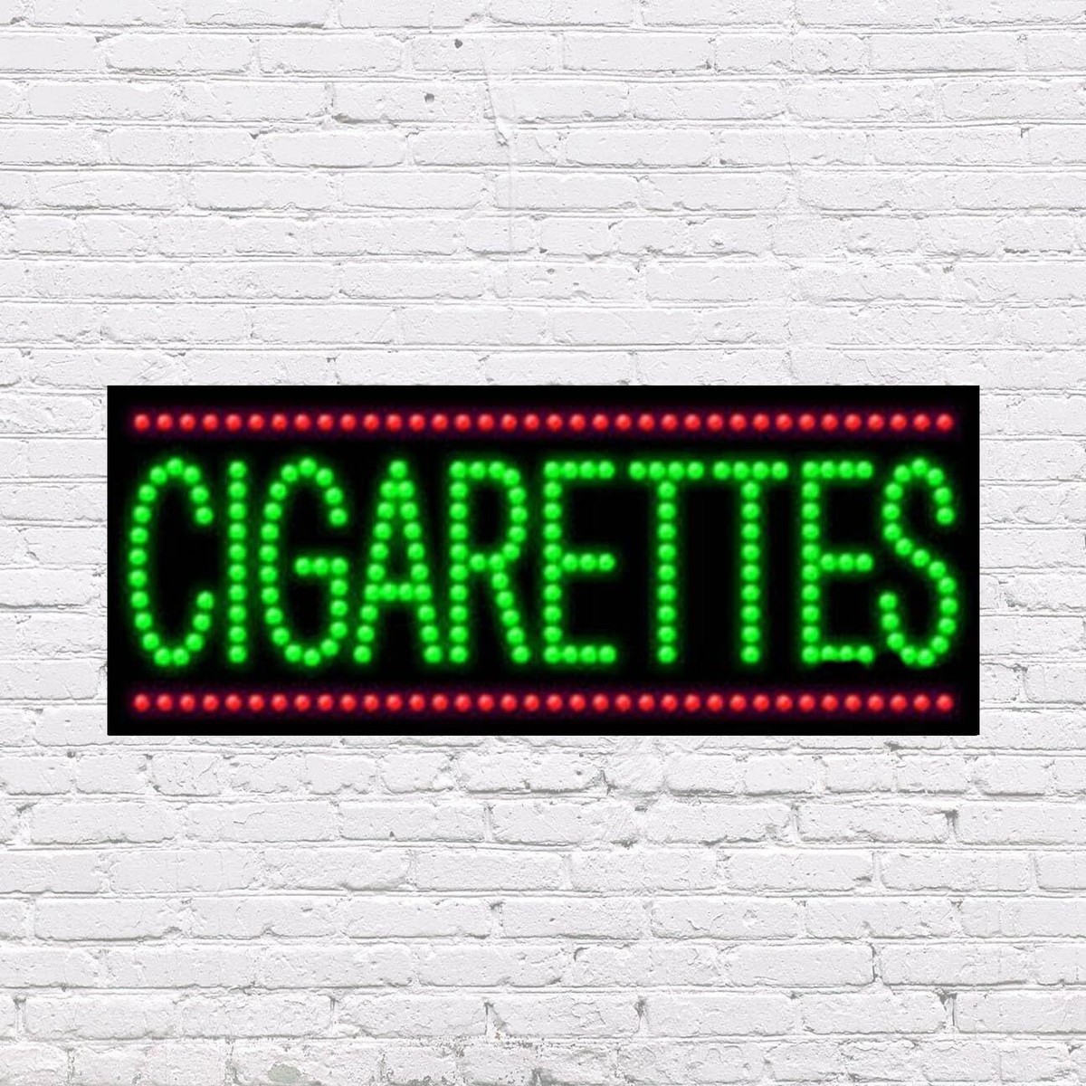 light up cigarettes LED Cigs Sign | Light Up Sign | 11