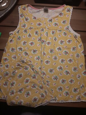 Mini BODEN    SCHLAFANZUG SET SOMMER SÜSS Blümchen 134 140 GELB WIE NEU KP.45,95