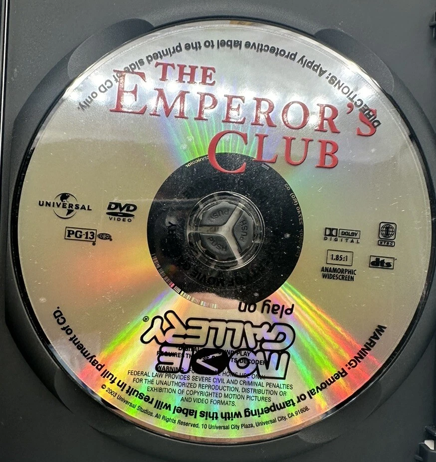 The Emperor's Club Widescreen Edition DVD Embeth Davidtz 2003 - Image 3 of 3