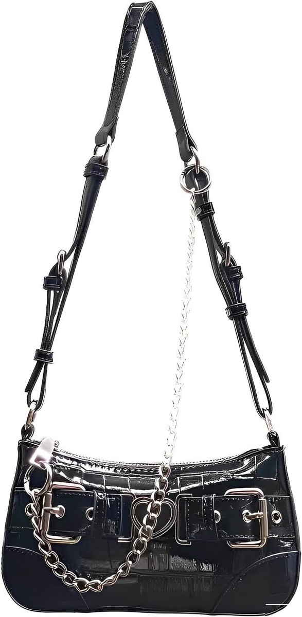 Punk Bag, Sourpuss Gothic Tote Purse Y2K Cool Style Trendy