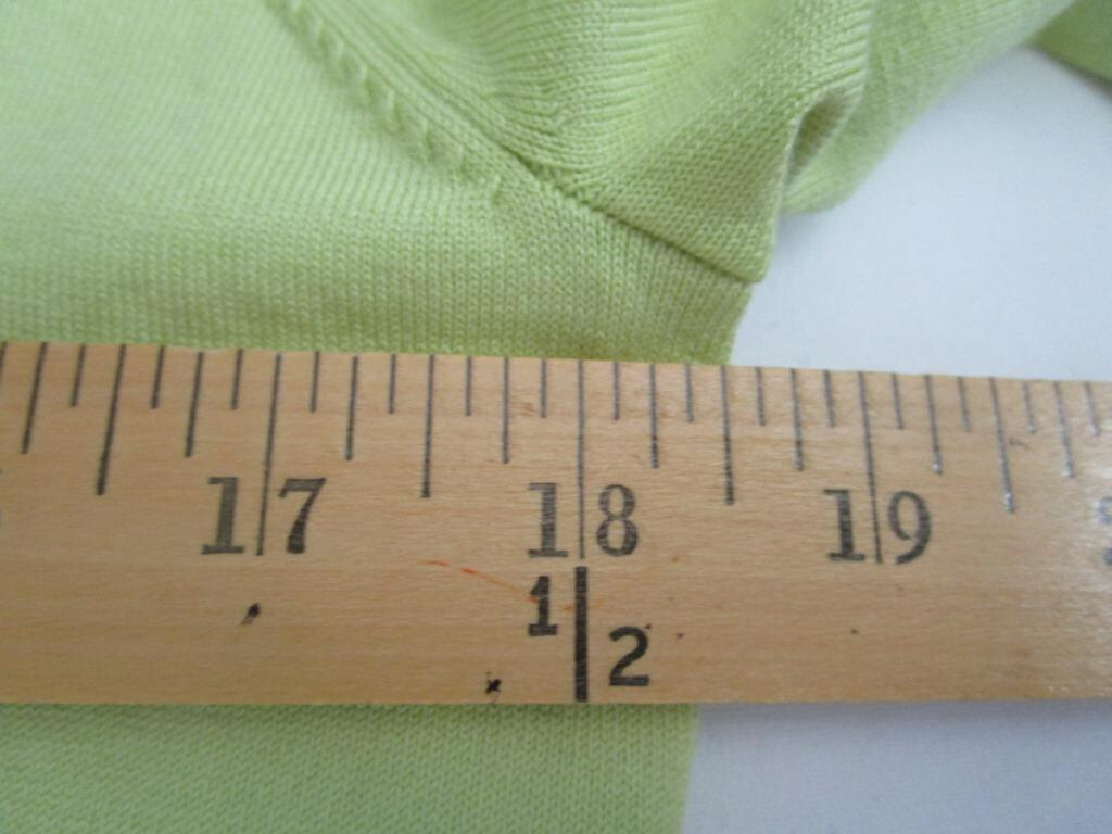 Pendleton Women's Sz S Light Green Button Front S… - image 8
