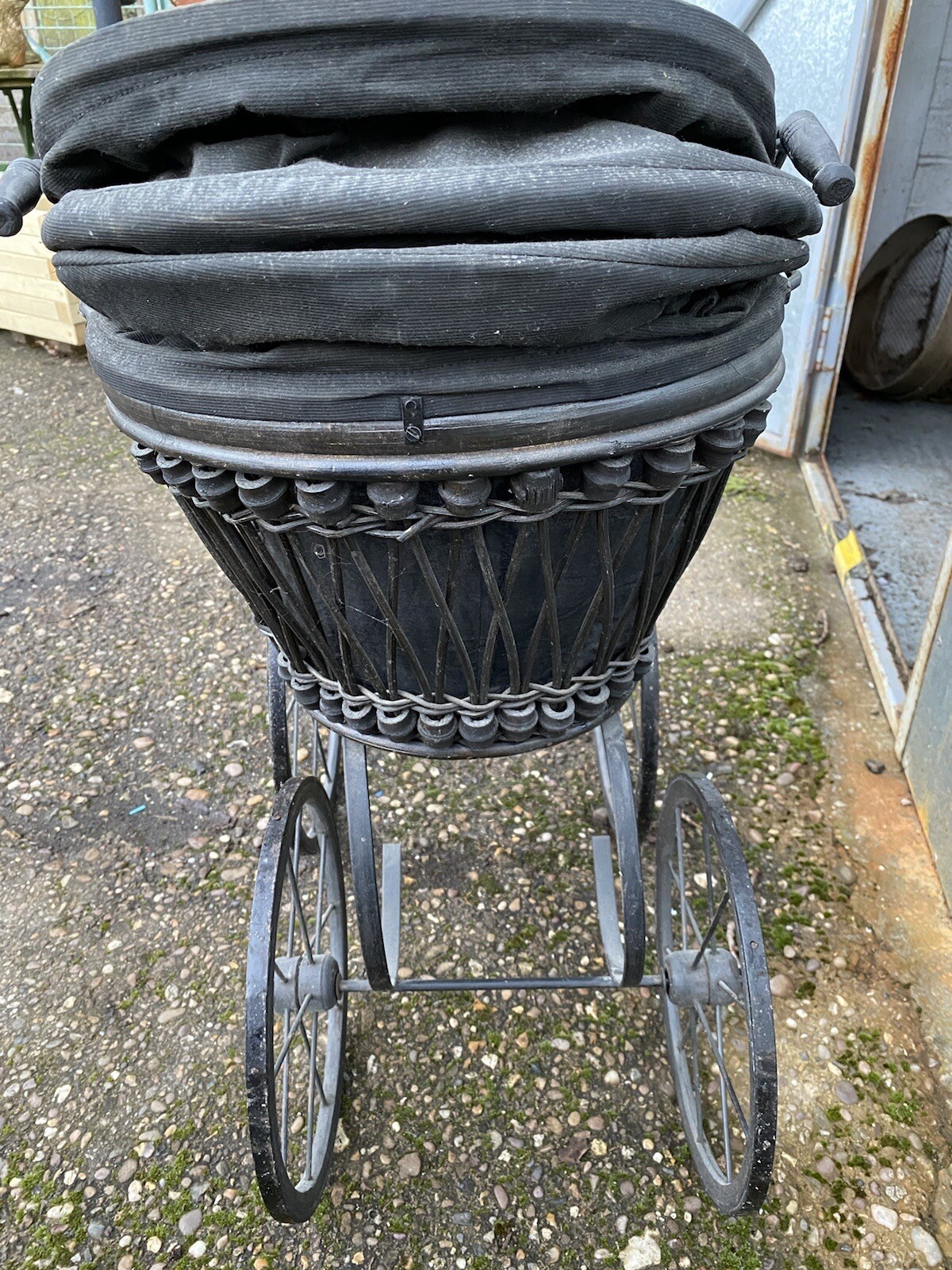 Large Vintage Dolls Pram eBay