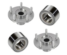 2 Front Wheel Hub & 2 Bearing For Kia Soul (2010-2014) New Fast Shipping (4pcs)