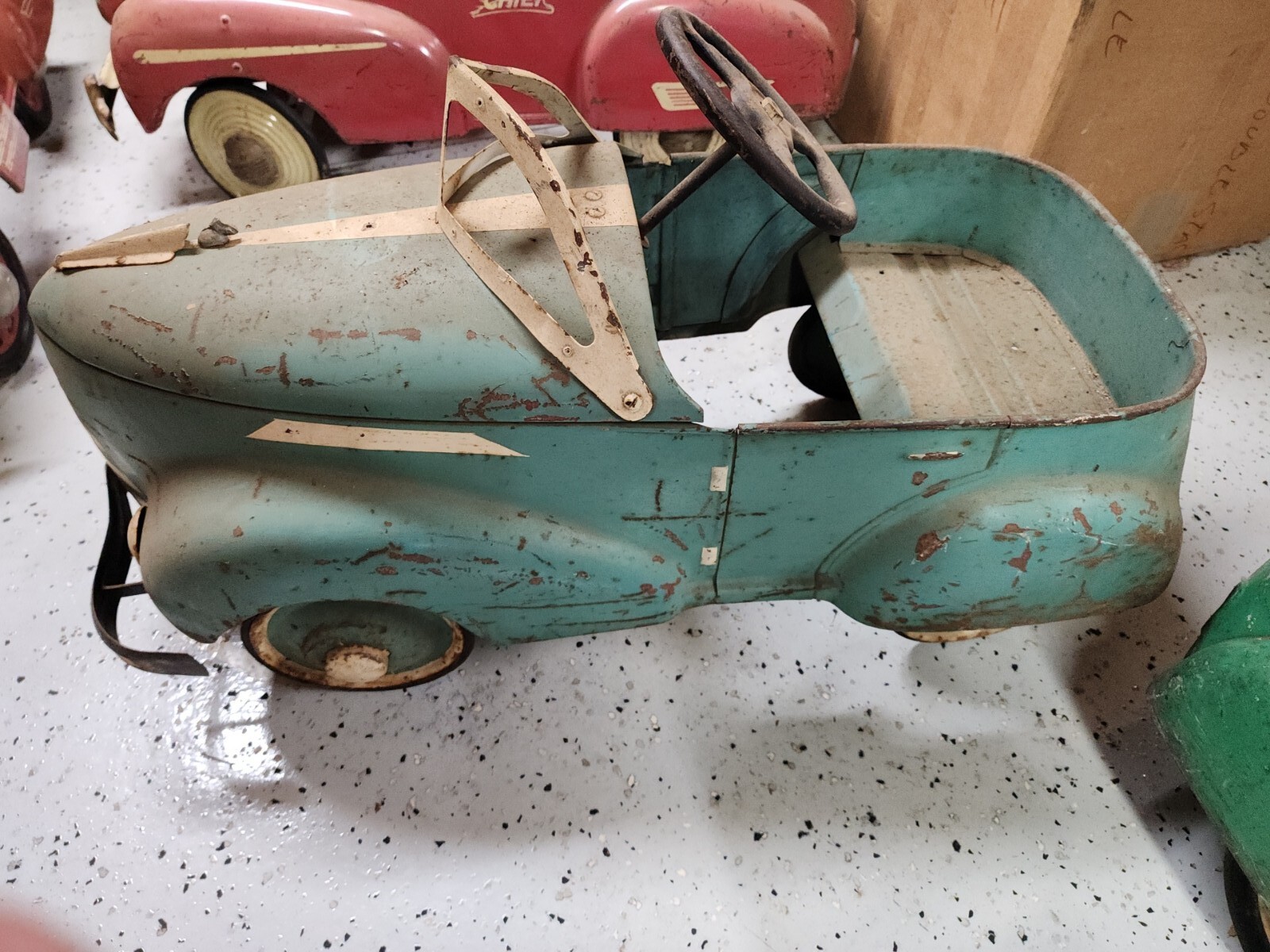 1939 Ford Coupe Pedal Car Good All Original Condition | eBay