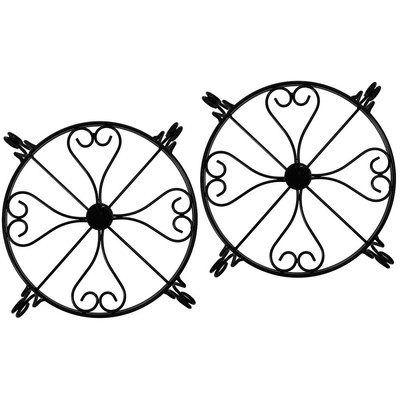  2 Count Vintage Pflanzenständer Blumenstand Durable Flowerpot Holder Plant