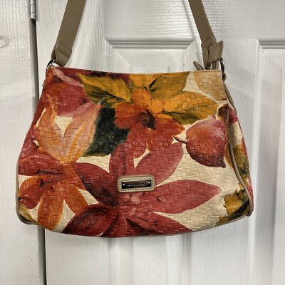 Handbag Purse Alfred Dunner Satchel Alfred Dunner Flowered