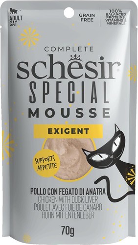 Schesir Special Exigent Cibo Umido Completo Per Gatti Esigenti (buste 12 Da 70g) - Bild 2 von 5