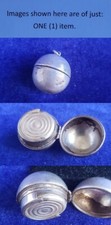Vintage Sterling Silver Pocket Watch Fob Hold 5 Gold Or Nickle 25pt324