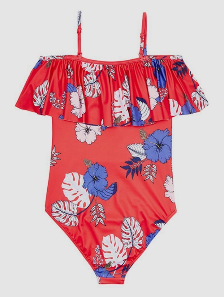 Maillot De Bain Une Pièce TCP The Children's Place – Fille – Taille 10 – Floral