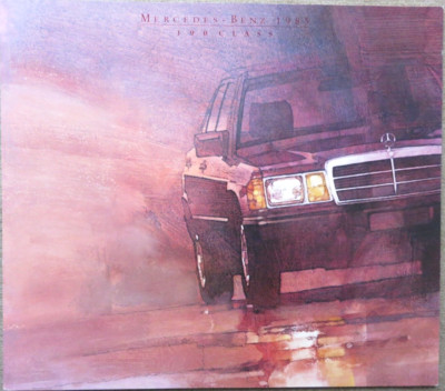 1985 Mercedes 190er 190 Class W 201 USA Prospekte brochures 30 Seiten