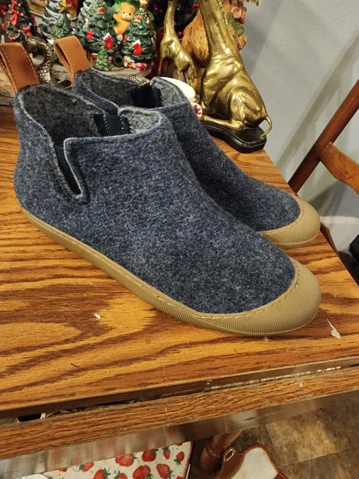 Rhodes Outdoor Wool Slipper Boot, Genuine Leather Strap, Rubber Sole, Mens 12 - image 2 of 4