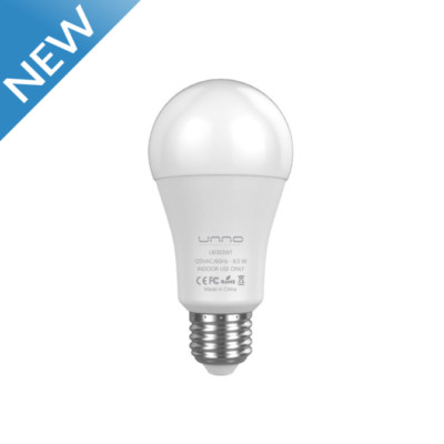 SmartBulb LED WiFi Multicolor 850 Lumens Dimmable Voice Control UNNO Tekno