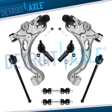 8pc Front Lower Control Arms Ball Joints Tie Rods for Cadillac Deville Seville