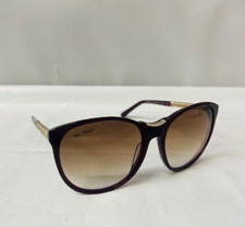 Balmain BL2070 Sunglasses in Plum and Gold, 58-16-140- NEW/ NO CASE