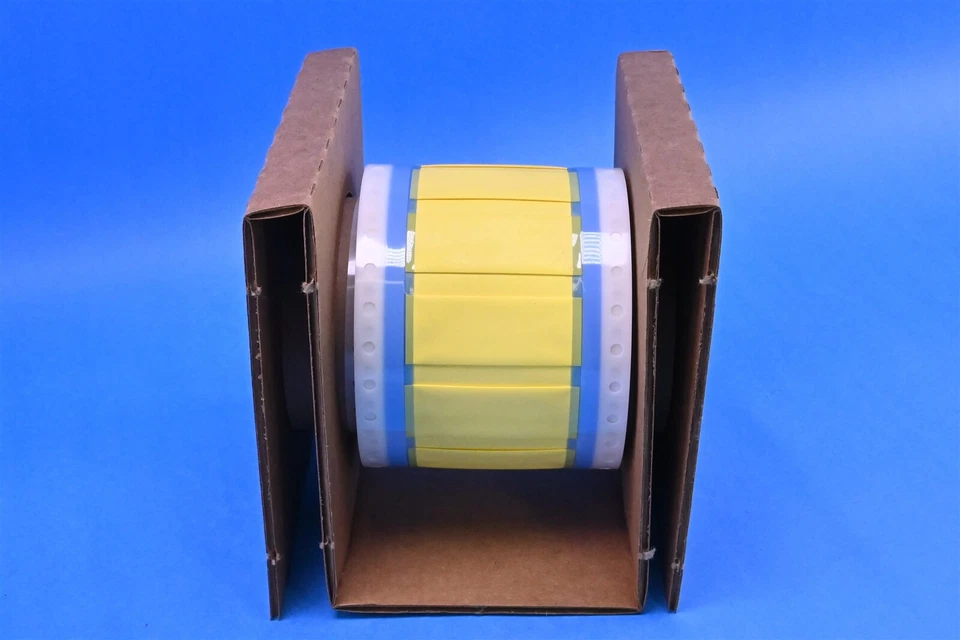 Etiquetas de alambre 250 TE/Raychem relación de contracción 3:1 poliolefina 2 pulgadas TMS-SCE-1/2-2,0-4 Foto 2 de 4