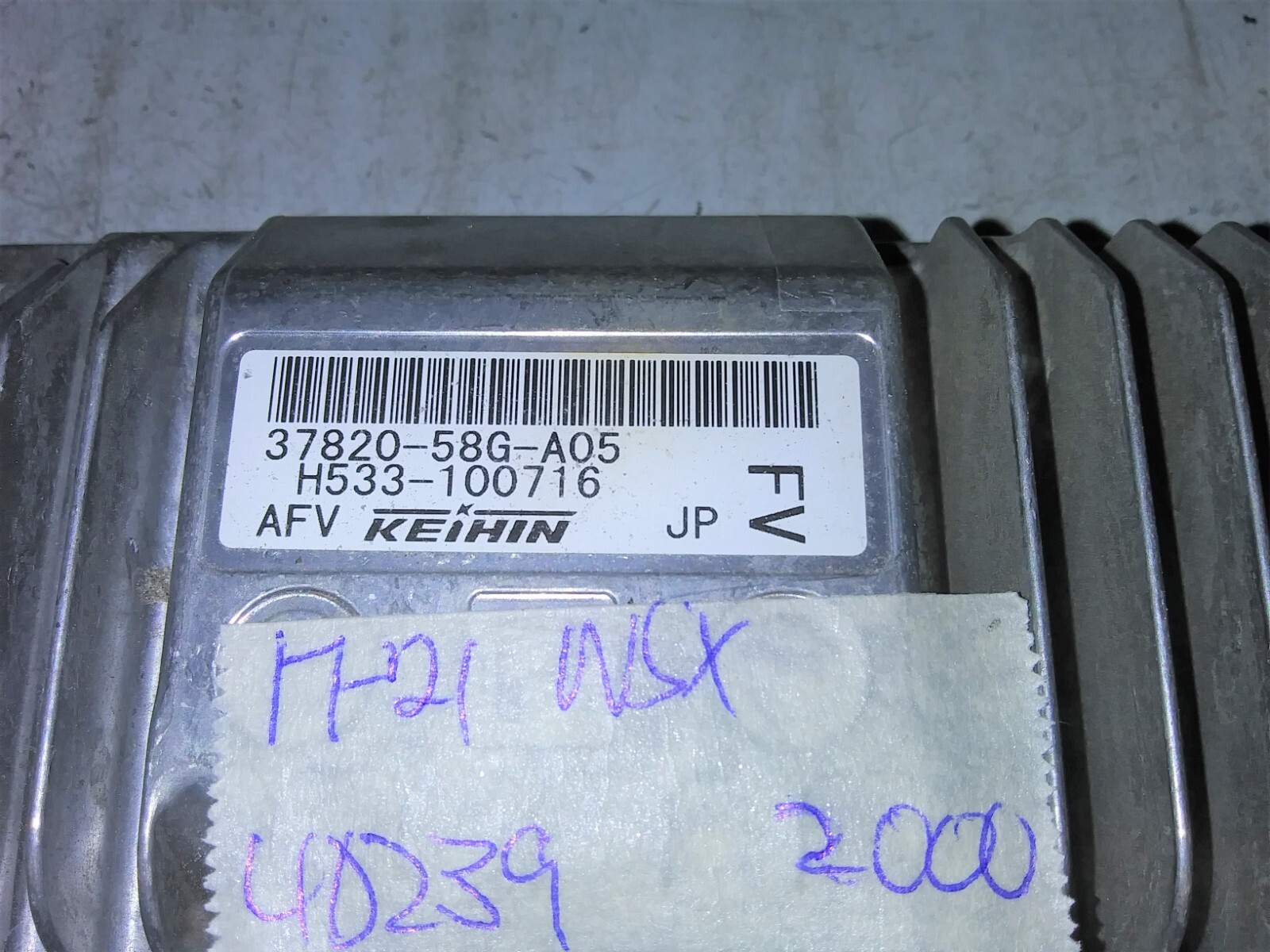 2017-2021 Acura NSX ecu ecm computer 37820-58G-A05