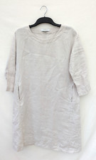 Vtg L K Bennett Dress Womens S 100% Linen DR Laurna Mini Casual Tunic Minimalist