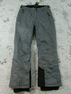 NWT CRIVIT PRO SNOW SKI SNOWBOARD GRAY PANTS INSULATED MSRP $120 size womens 6 | eBay