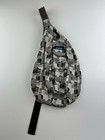 KAVU Rope Bag Crossbody Purse Original Pack Cotton Canvas Tote Travel EUC