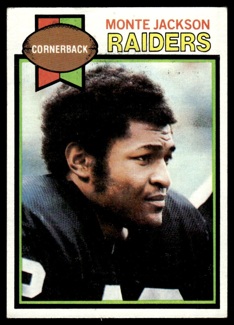 1979 Topps Monte Jackson Oakland Raiders #392