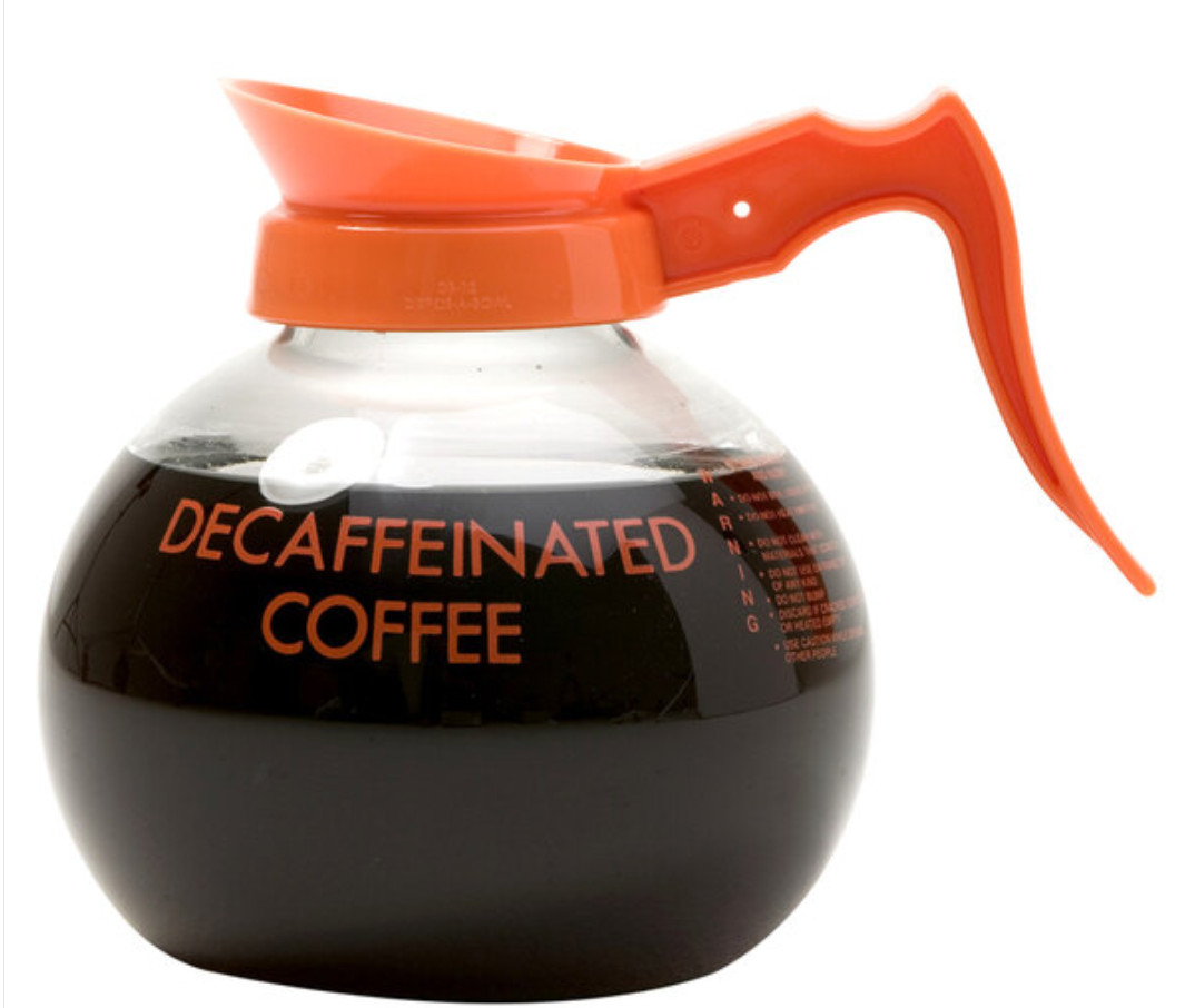2 Pk - 12 Cup Decaf Commercial Coffee Pot/Carafe/Decanter -D