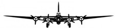 B-17 Flying Fortress Metal Sign - Hand Made in the USA with American Steel