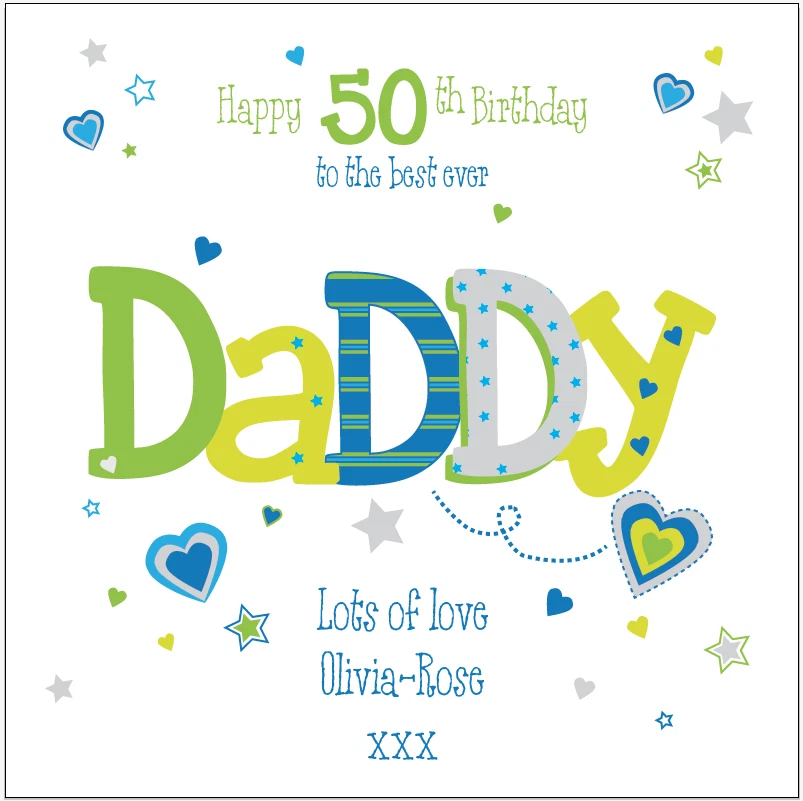 Happy 50 birthday best sale dad