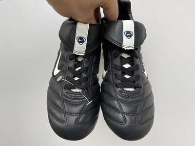 Nike Tiempo Premier SG 117322-011 RARE Size 7.5 US Black Leather