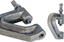 Highcraft Purlin Beam Clamp for 3/8'' Threaded Rod Electro Galvanized Iron (5PK)