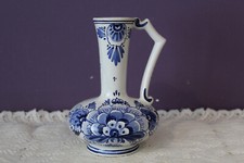 Delft bud Delft Blue Hand-Painted Windmill Bud Vase — listing 6