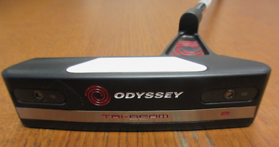 USED ODYSSEY TRI-BEAM #2 Putter 33 in Original STROKE LAB 70C RED