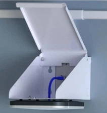 OBERON MODEL : 1011-00-WH White Right-Angle WiFi Access Point Wall Mount for AP