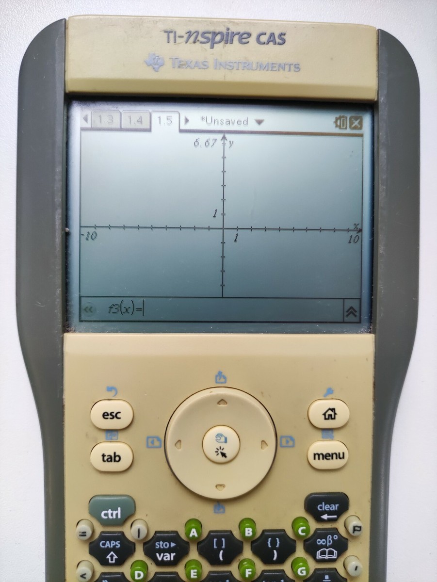 Old Vintage Texas Instruments TI-Nspire CAS Graphing