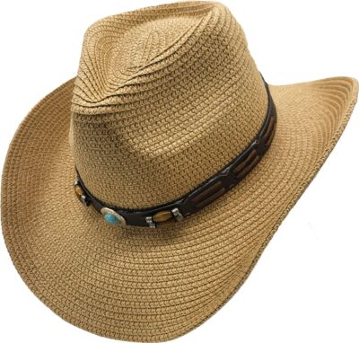 Klassischer Sommer Cowboy Hut - leicht und atmungsaktiv für warmes Wetter