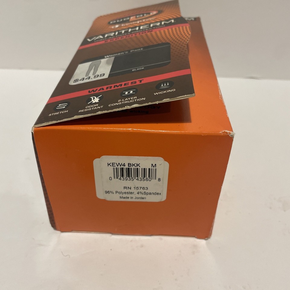 Duofold Champion Women's Varitherm DoubleLayer Thermal Leggings Medium