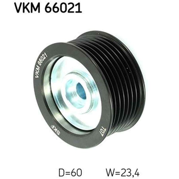 SKF Umlenkrolle, Keilrippenriemen VKM 66021-image