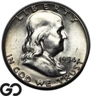 1954 Franklin Half Dollar, Gem BU++