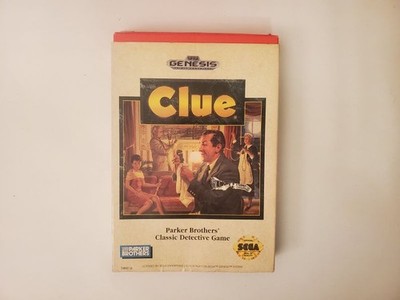 Clue (Cardboard Boxed) (Sega Genesis)