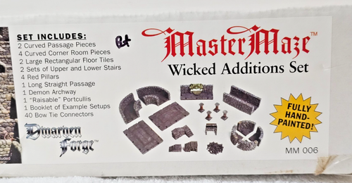 Dwarven Forge Master Maze MM006 Wicked Additions 100% Complete Boxed OOP NEW - Picture 3 of 18