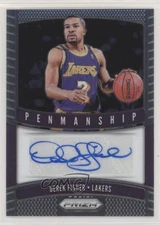 2019-20 Panini Prizm Penmanship Derek Fisher #PM-DFS Auto