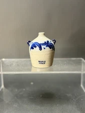 Rowe Pottery Miniature Maple Syrup Jug 1991 Vintage