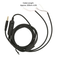Headset Repair Cable OFC Core Replacement Gaming Headphone Sound Cord with