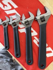 MAC TOOLS 4 Piece Adjustable Wrench Set Soft ...