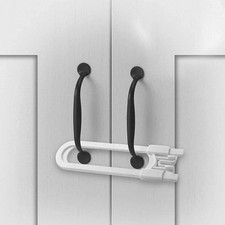 [6 Packs] BOOTWO Sliding Cabinet Locks Child Safety,Great for Baby Proofing for